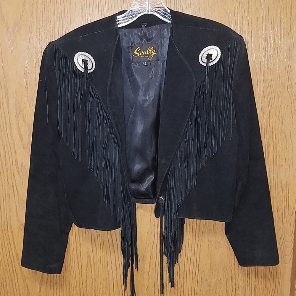 🐎100% LEATHER FRINGE JACKET🐎